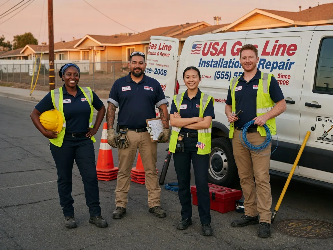 Gas Line Installation company in Quaker City, OH